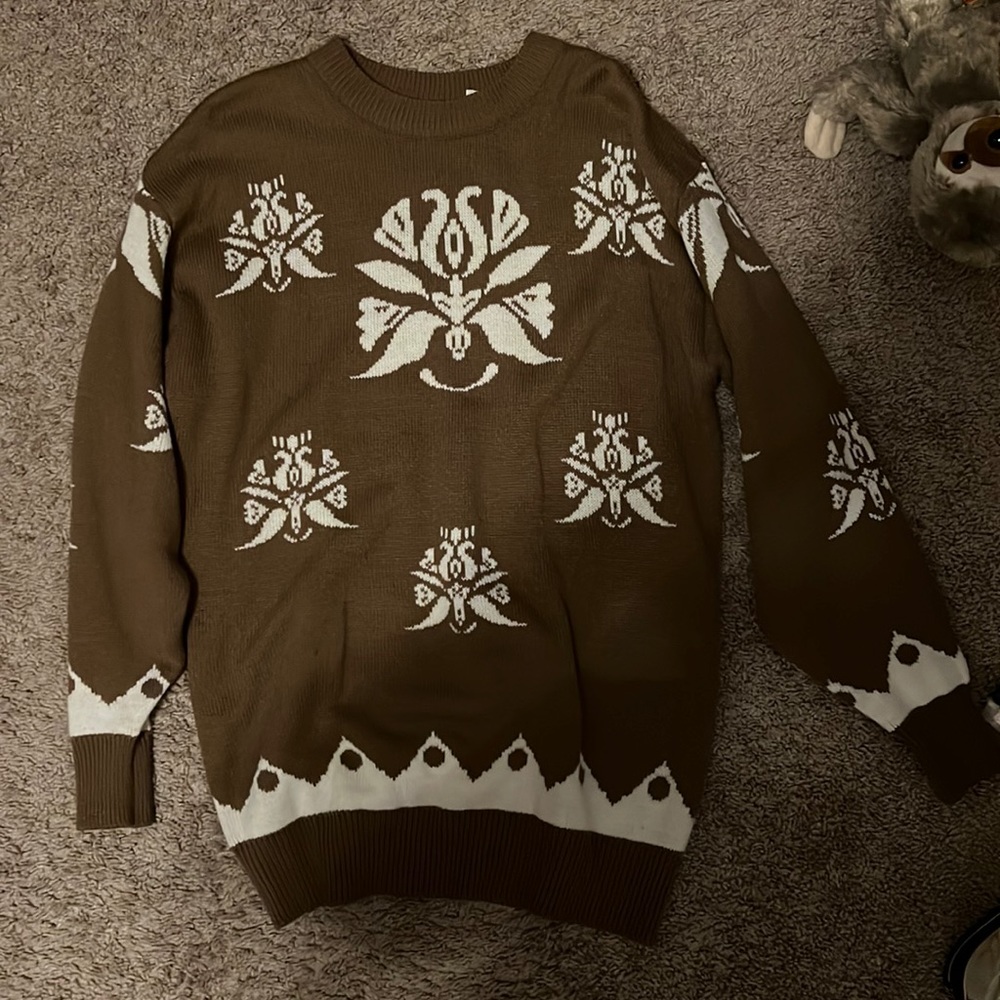 brown maurada sweater